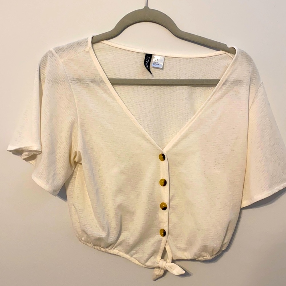 flowy button up shirt